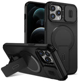 Sliding Camshield MagSafe Holder Phone Case, For iPhone 13 mini / 12 mini, For iPhone 12 Pro / 12, For iPhone 12 Pro Max, For iPhone 11 Pro Max, For iPhone 11, For iPhone 11 Pro