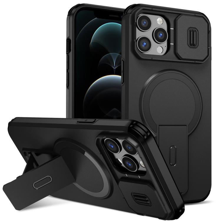 Sliding Camshield MagSafe Holder Phone Case, For iPhone 13 mini / 12 mini, For iPhone 12 Pro / 12, For iPhone 12 Pro Max, For iPhone 11 Pro Max, For iPhone 11, For iPhone 11 Pro