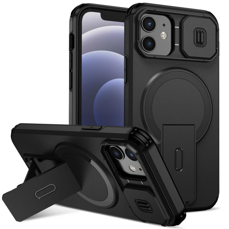 Sliding Camshield MagSafe Holder Phone Case, For iPhone 13 mini / 12 mini, For iPhone 12 Pro / 12, For iPhone 12 Pro Max, For iPhone 11 Pro Max, For iPhone 11, For iPhone 11 Pro