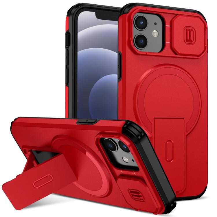 Sliding Camshield MagSafe Holder Phone Case, For iPhone 13 mini / 12 mini, For iPhone 12 Pro / 12, For iPhone 12 Pro Max, For iPhone 11 Pro Max, For iPhone 11, For iPhone 11 Pro