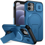 Sliding Camshield MagSafe Holder Phone Case, For iPhone 13 mini / 12 mini, For iPhone 12 Pro / 12, For iPhone 12 Pro Max, For iPhone 11 Pro Max, For iPhone 11, For iPhone 11 Pro