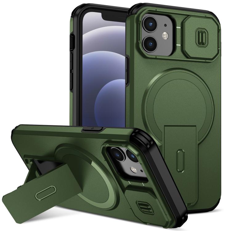 Sliding Camshield MagSafe Holder Phone Case, For iPhone 13 mini / 12 mini, For iPhone 12 Pro / 12, For iPhone 12 Pro Max, For iPhone 11 Pro Max, For iPhone 11, For iPhone 11 Pro