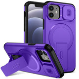 Sliding Camshield MagSafe Holder Phone Case, For iPhone 13 mini / 12 mini, For iPhone 12 Pro / 12, For iPhone 12 Pro Max, For iPhone 11 Pro Max, For iPhone 11, For iPhone 11 Pro
