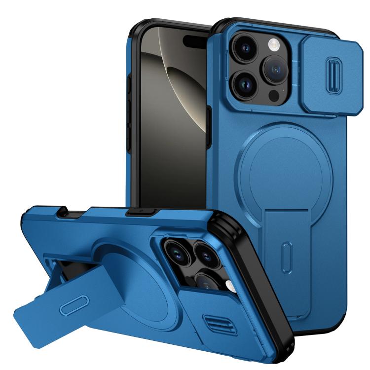 Sliding Camshield MagSafe Holder Phone Case, For iPhone 17, For iPhone Air, For iPhone 16 Pro Max, For iPhone 16 Pro, For iPhone 16 Plus, For iPhone 16
