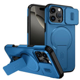 Sliding Camshield MagSafe Holder Phone Case, For iPhone 17, For iPhone Air, For iPhone 16 Pro Max, For iPhone 16 Pro, For iPhone 16 Plus, For iPhone 16