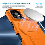 Sliding Camshield MagSafe Holder Phone Case, For iPhone 18, For iPhone 18 Pro, For iPhone 18 Pro Max, For iPhone 17e / 16e, For iPhone 17 Pro Max, For iPhone 17 Pro