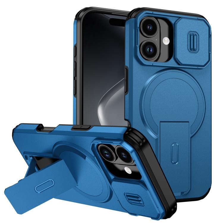 Sliding Camshield MagSafe Holder Phone Case, For iPhone 18, For iPhone 18 Pro, For iPhone 18 Pro Max, For iPhone 17e / 16e, For iPhone 17 Pro Max, For iPhone 17 Pro