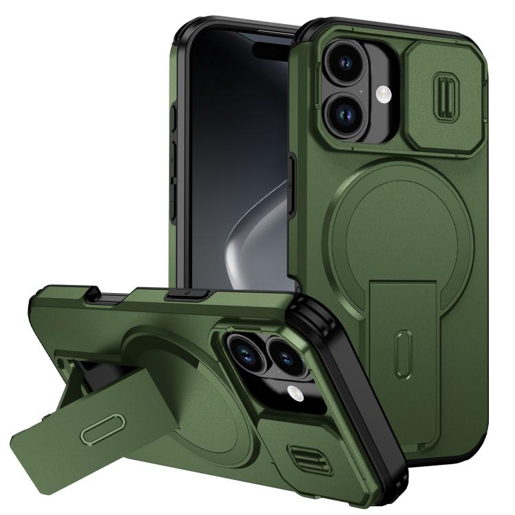 Sliding Camshield MagSafe Holder Phone Case, For iPhone 18, For iPhone 18 Pro, For iPhone 18 Pro Max, For iPhone 17e / 16e, For iPhone 17 Pro Max, For iPhone 17 Pro