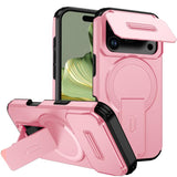 Sliding Camshield MagSafe Holder Phone Case, For iPhone 18, For iPhone 18 Pro, For iPhone 18 Pro Max, For iPhone 17e / 16e, For iPhone 17 Pro Max, For iPhone 17 Pro