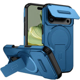 Sliding Camshield MagSafe Holder Phone Case, For iPhone 18, For iPhone 18 Pro, For iPhone 18 Pro Max, For iPhone 17e / 16e, For iPhone 17 Pro Max, For iPhone 17 Pro