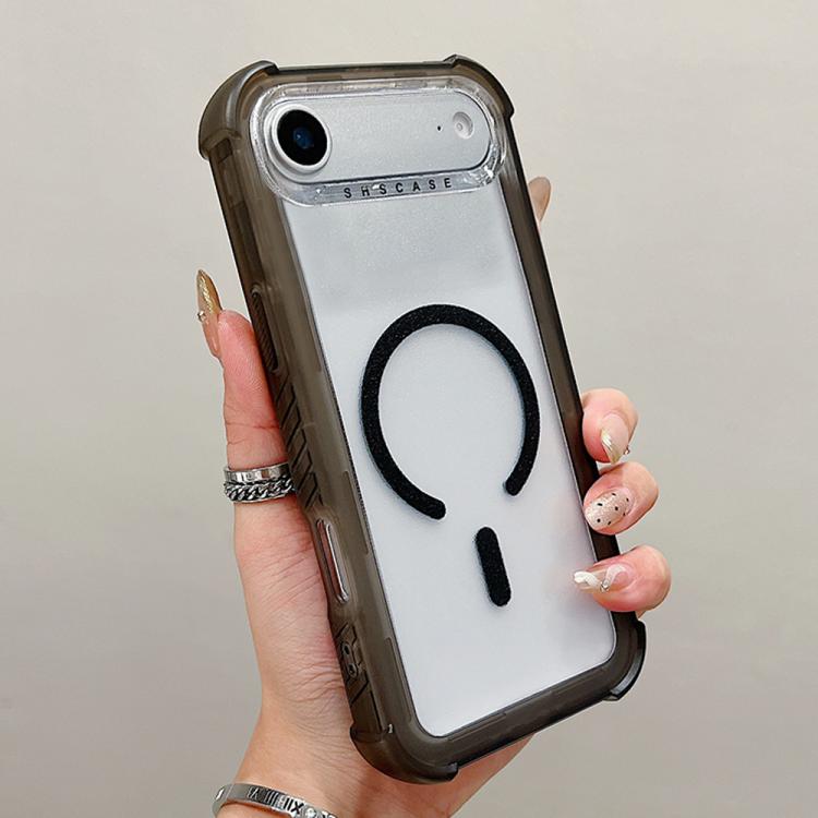 Transparent Matte TPU Hybrid PC 3-in-1 MagSafe Phone Case, For iPhone 17 Pro Max, For iPhone 17 Pro, For iPhone 17, For iPhone Air, For iPhone 16 Pro Max, For iPhone 16 Pro, For iPhone 16 Plus, For iPhone 16
