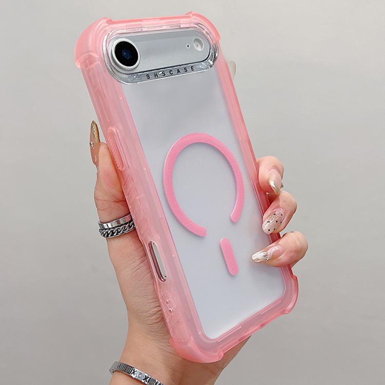 Transparent Matte TPU Hybrid PC 3-in-1 MagSafe Phone Case, For iPhone 17 Pro Max, For iPhone 17 Pro, For iPhone 17, For iPhone Air, For iPhone 16 Pro Max, For iPhone 16 Pro, For iPhone 16 Plus, For iPhone 16