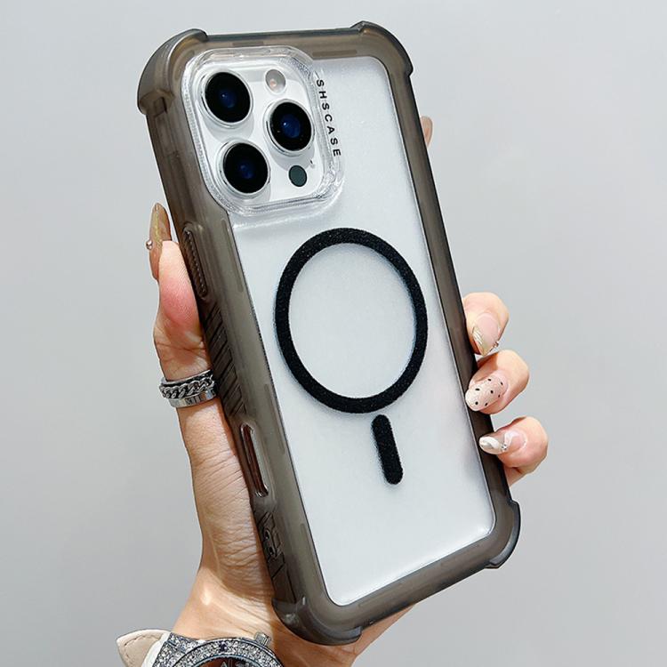 Transparent Matte TPU Hybrid PC 3-in-1 MagSafe Phone Case, For iPhone 17 Pro Max, For iPhone 17 Pro, For iPhone 17, For iPhone Air, For iPhone 16 Pro Max, For iPhone 16 Pro, For iPhone 16 Plus, For iPhone 16