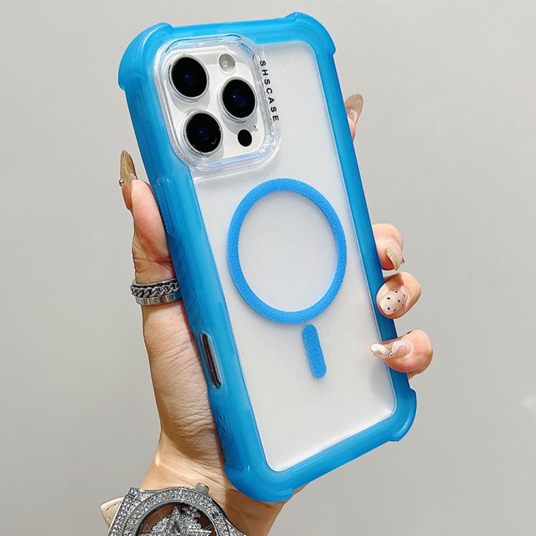 Transparent Matte TPU Hybrid PC 3-in-1 MagSafe Phone Case, For iPhone 17 Pro Max, For iPhone 17 Pro, For iPhone 17, For iPhone Air, For iPhone 16 Pro Max, For iPhone 16 Pro, For iPhone 16 Plus, For iPhone 16