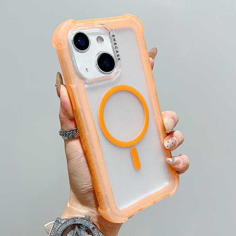 Transparent Matte TPU Hybrid PC 3-in-1 MagSafe Phone Case, For iPhone 15 Pro Max, For iPhone 15 Pro, For iPhone 15 Plus, For iPhone 15, For iPhone 14 Plus, For iPhone 14, For iPhone 14 Pro, For iPhone 14 Pro Max