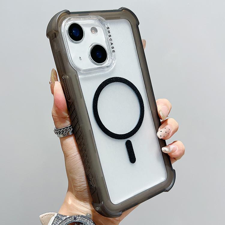Transparent Matte TPU Hybrid PC 3-in-1 MagSafe Phone Case, For iPhone 13 Pro Max, For iPhone 13 Pro, For iPhone 13, For iPhone 12 Pro Max