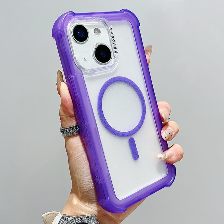 Transparent Matte TPU Hybrid PC 3-in-1 MagSafe Phone Case, For iPhone 13 Pro Max, For iPhone 13 Pro, For iPhone 13, For iPhone 12 Pro Max