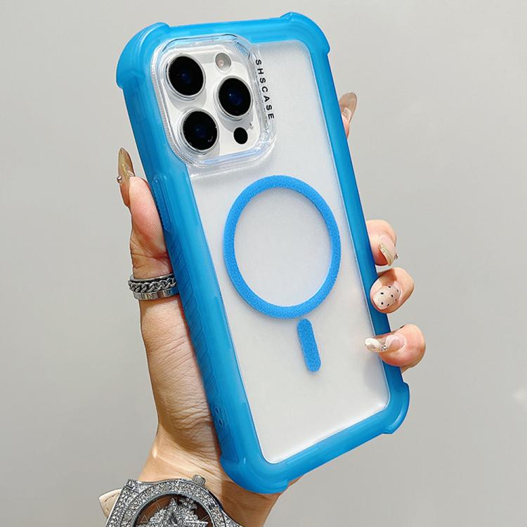 Transparent Matte TPU Hybrid PC 3-in-1 MagSafe Phone Case, For iPhone 13 Pro Max, For iPhone 13 Pro, For iPhone 13, For iPhone 12 Pro Max