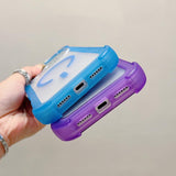 Transparent Matte TPU Hybrid PC 3-in-1 MagSafe Phone Case, For iPhone 13 Pro Max, For iPhone 13 Pro, For iPhone 13, For iPhone 12 Pro Max