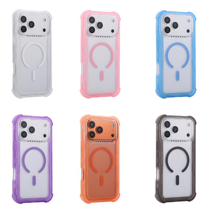 Transparent Matte TPU Hybrid PC 3-in-1 MagSafe Phone Case, For iPhone 13 Pro Max, For iPhone 13 Pro, For iPhone 13, For iPhone 12 Pro Max