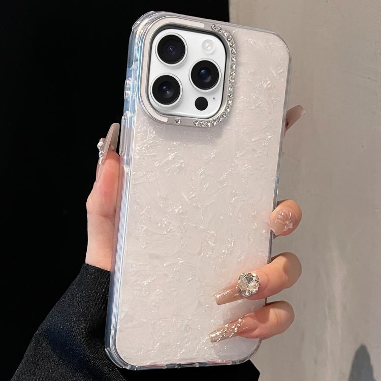 Gilded Colorful Shell Patterned TPU+IMD Phone Case, For iPhone 13 Pro