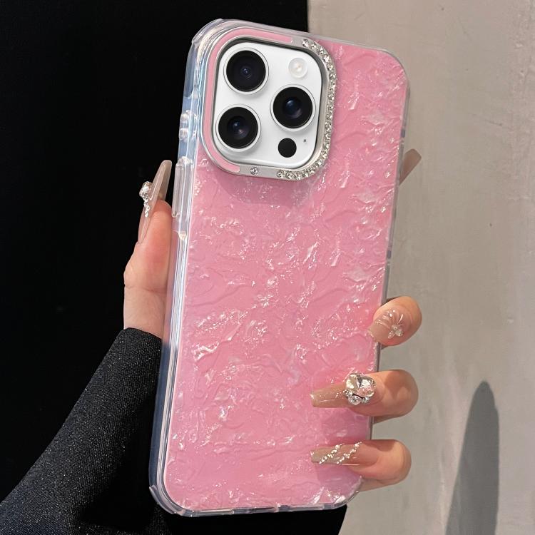 Gilded Colorful Shell Patterned TPU+IMD Phone Case, For iPhone 13 Pro