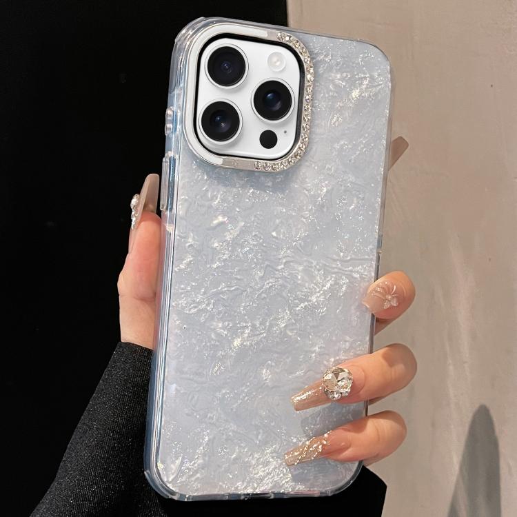 Gilded Colorful Shell Patterned TPU+IMD Phone Case, For iPhone 13 Pro