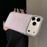 Gilded Colorful Shell Patterned TPU+IMD Phone Case, For iPhone 13 Pro