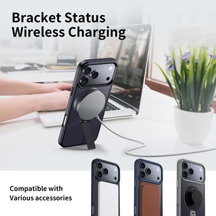 Rotating Bar Holder Magnetic MagSafe Phone Case, For iPhone 17 Pro Max, For iPhone 17 Pro, For iPhone 17, For iPhone Air