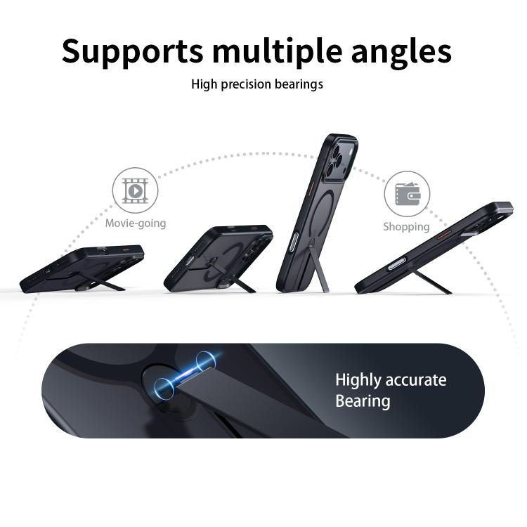 Rotating Bar Holder Magnetic MagSafe Phone Case, For iPhone 17 Pro Max, For iPhone 17 Pro, For iPhone 17, For iPhone Air