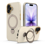 Gen1.5 Pivot Ring Holder TPU Hybrid PC Phone Case, For iPhone 16 Plus, For iPhone 16