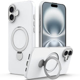Gen1.5 Pivot Ring Holder TPU Hybrid PC Phone Case, For iPhone 16 Plus, For iPhone 16