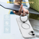 Gen1.5 Pivot Ring Holder TPU Hybrid PC Phone Case, For iPhone 16 Plus, For iPhone 16