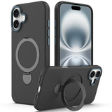 Gen1.5 Pivot Ring Holder TPU Hybrid PC Phone Case, For iPhone 16 Plus, For iPhone 16