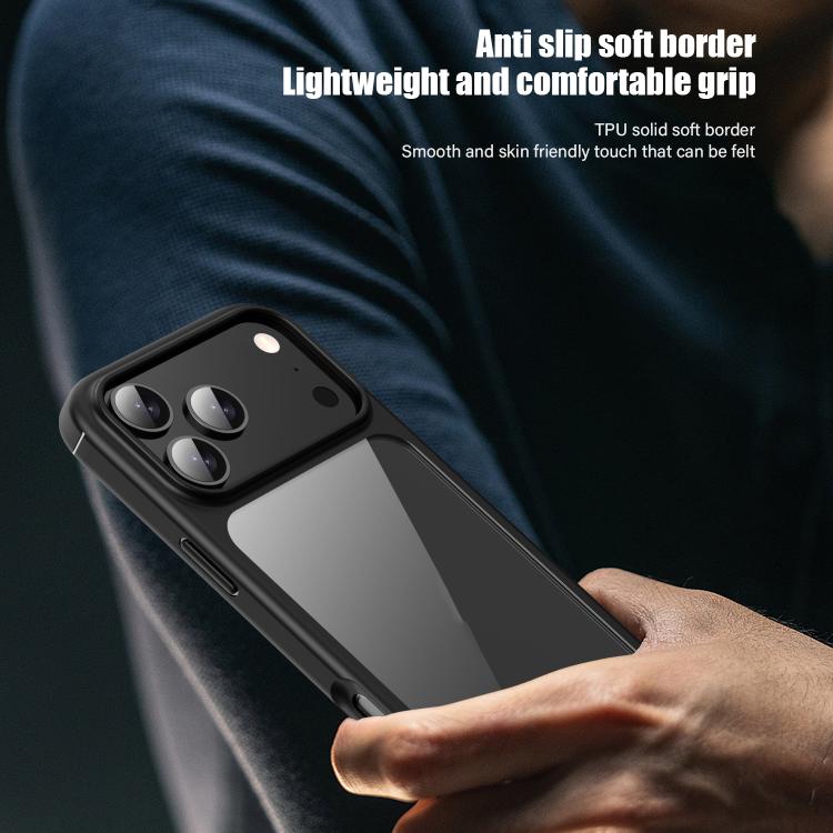 iPAKY YJ Series Transparent PC+TPU Phone Case, For iPhone 17 Pro, For iPhone 17, For iPhone Air