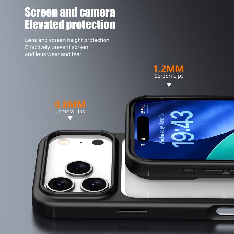 iPAKY YJ Series Transparent PC+TPU Phone Case, For iPhone 17 Pro, For iPhone 17, For iPhone Air