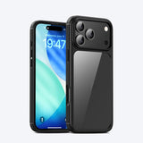 iPAKY YJ Series Transparent PC+TPU Phone Case, For iPhone 17 Pro, For iPhone 17, For iPhone Air