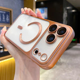 Change to 17 Series Magnetic MagSafe Frosted TPU Phone Case, For iPhone 17 Pro Max, For iPhone 17 Pro, For iPhone 17, For iPhone Air, For iPhone 16 Pro Max, For iPhone 16 Pro, For iPhone 16 Plus, For iPhone 16