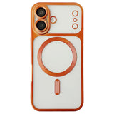 Change to 17 Series Magnetic MagSafe Frosted TPU Phone Case, For iPhone 17 Pro Max, For iPhone 17 Pro, For iPhone 17, For iPhone Air, For iPhone 16 Pro Max, For iPhone 16 Pro, For iPhone 16 Plus, For iPhone 16