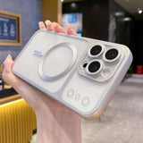 Change to 17 Series Magnetic MagSafe Frosted TPU Phone Case, For iPhone 15 Pro Max, For iPhone 15 Pro, For iPhone 15 Plus, For iPhone 15, For iPhone 14 Plus, For iPhone 14, For iPhone 14 Pro, For iPhone 14 Pro Max