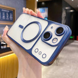Change to 17 Series Magnetic MagSafe Frosted TPU Phone Case, For iPhone 15 Pro Max, For iPhone 15 Pro, For iPhone 15 Plus, For iPhone 15, For iPhone 14 Plus, For iPhone 14, For iPhone 14 Pro, For iPhone 14 Pro Max