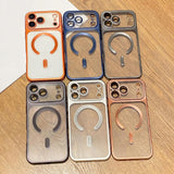 Change to 17 Series Magnetic MagSafe Frosted TPU Phone Case, For iPhone 15 Pro Max, For iPhone 15 Pro, For iPhone 15 Plus, For iPhone 15, For iPhone 14 Plus, For iPhone 14, For iPhone 14 Pro, For iPhone 14 Pro Max