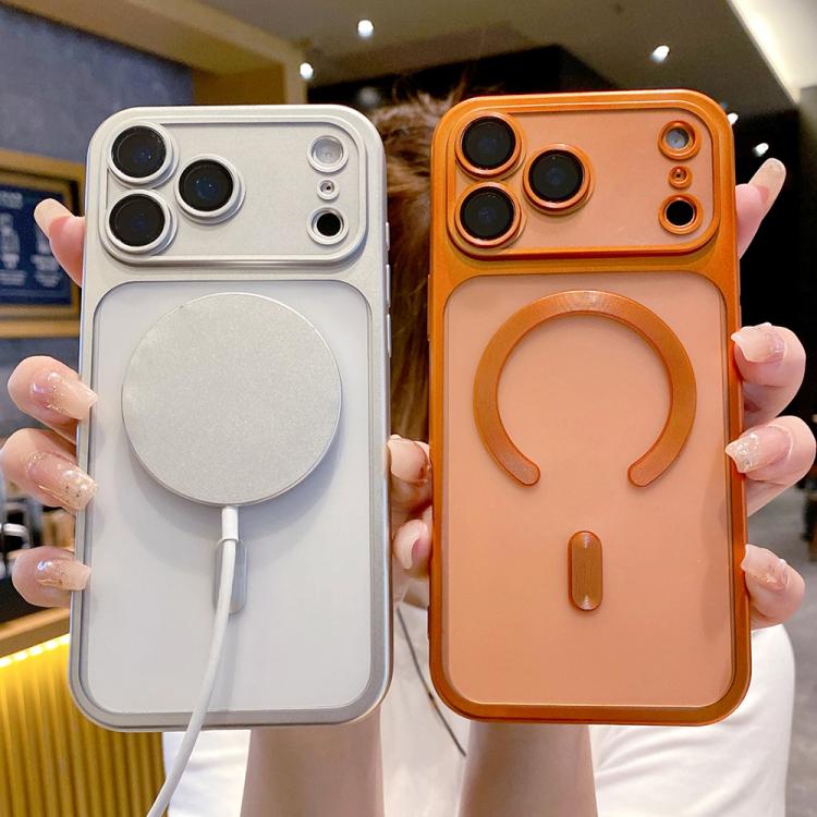 Change to 17 Series Magnetic MagSafe Frosted TPU Phone Case, For iPhone 17 Pro Max, For iPhone 17 Pro, For iPhone 17, For iPhone Air, For iPhone 16 Pro Max, For iPhone 16 Pro, For iPhone 16 Plus, For iPhone 16