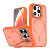Bright Color Frosted Skin-feel Camera Bracket Magsafe Phone Case, For iPhone 14 Pro Max, For iPhone 13 Pro Max, For iPhone 13 Pro, For iPhone 13