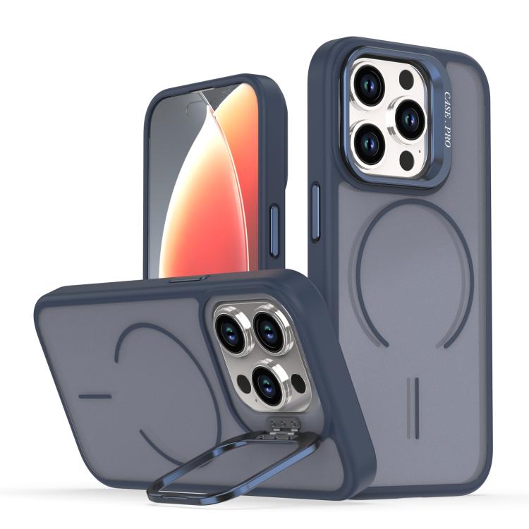 Bright Color Frosted Skin-feel Camera Bracket Magsafe Phone Case, For iPhone 14 Pro Max, For iPhone 13 Pro Max, For iPhone 13 Pro, For iPhone 13