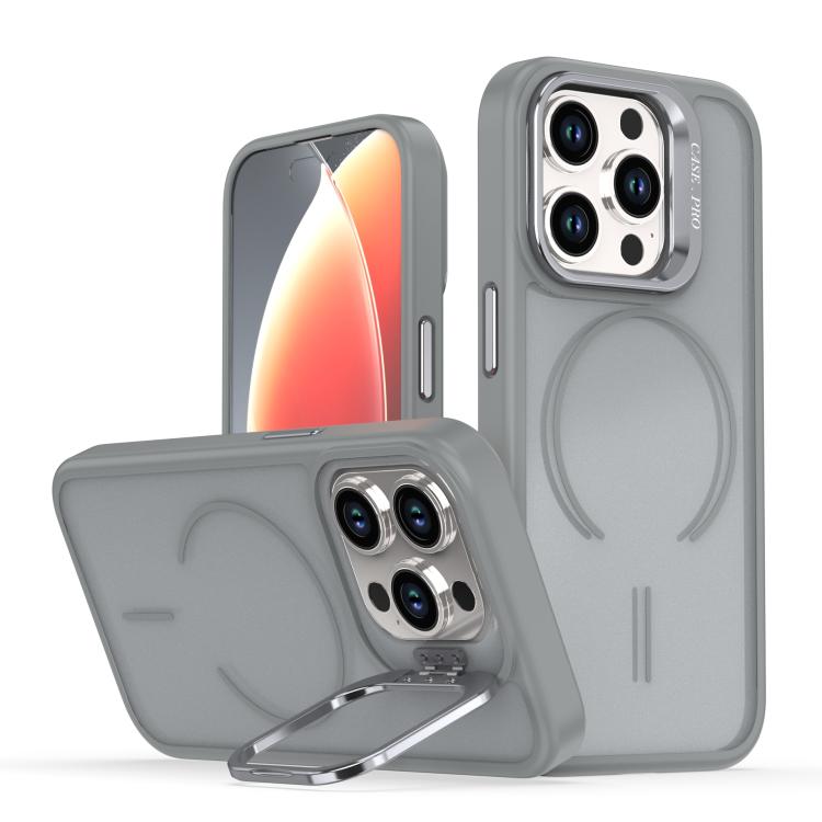Bright Color Frosted Skin-feel Camera Bracket Magsafe Phone Case, For iPhone 14 Pro Max, For iPhone 13 Pro Max, For iPhone 13 Pro, For iPhone 13