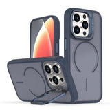 Bright Color Frosted Skin-feel Camera Bracket Magsafe Phone Case, For iPhone 14 Pro Max, For iPhone 13 Pro Max, For iPhone 13 Pro, For iPhone 13