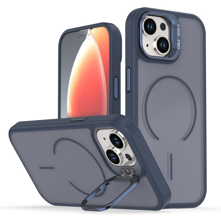 Bright Color Frosted Skin-feel Camera Bracket Magsafe Phone Case, For iPhone 14 Pro Max, For iPhone 13 Pro Max, For iPhone 13 Pro, For iPhone 13