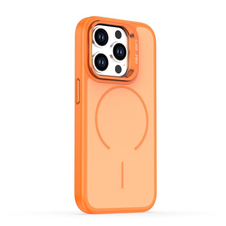 Bright Color Contrast Skin-feel Camera Bracket Magsafe Phone Case, For iPhone 14 Pro Max, For iPhone 13 Pro Max, For iPhone 13 Pro, For iPhone 13