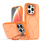Bright Color Contrast Skin-feel Camera Bracket Magsafe Phone Case, For iPhone 14 Pro Max, For iPhone 13 Pro Max, For iPhone 13 Pro, For iPhone 13